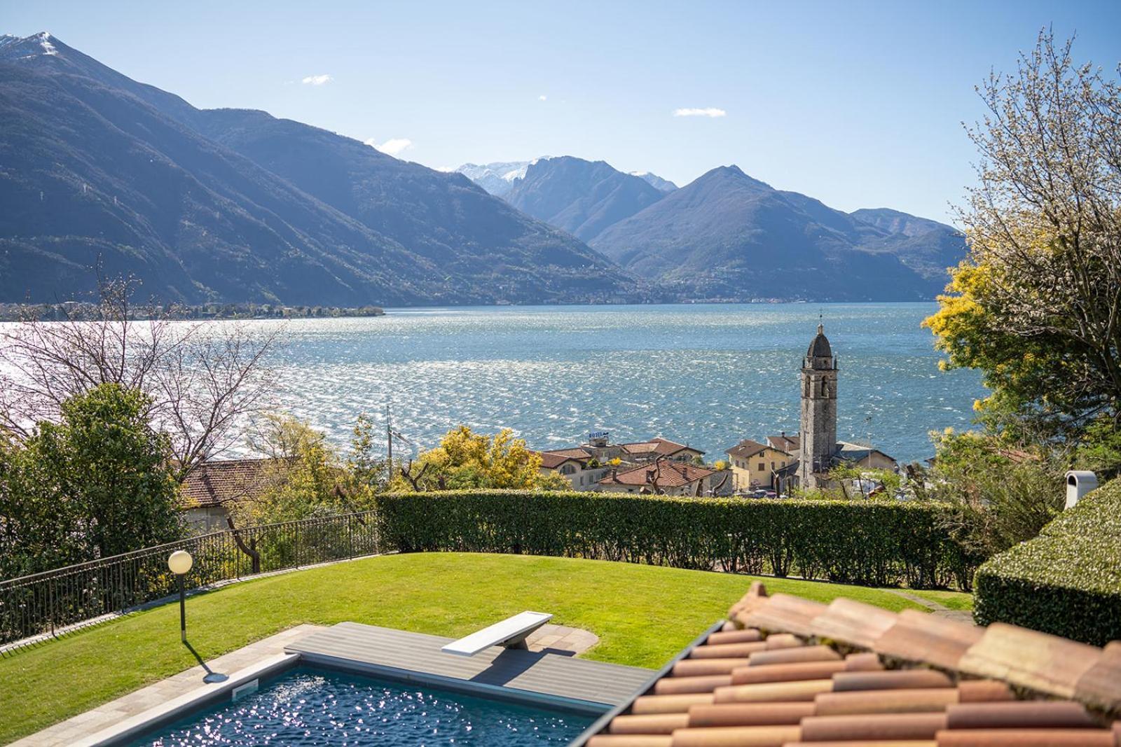 Villa Principessa - Stunning Villa With Panoramic Lake Como Views Cremia Exterior foto