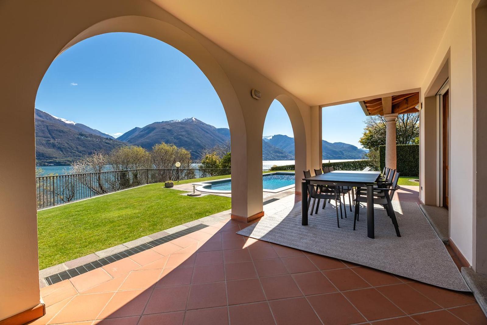 Villa Principessa - Stunning Villa With Panoramic Lake Como Views Cremia Exterior foto