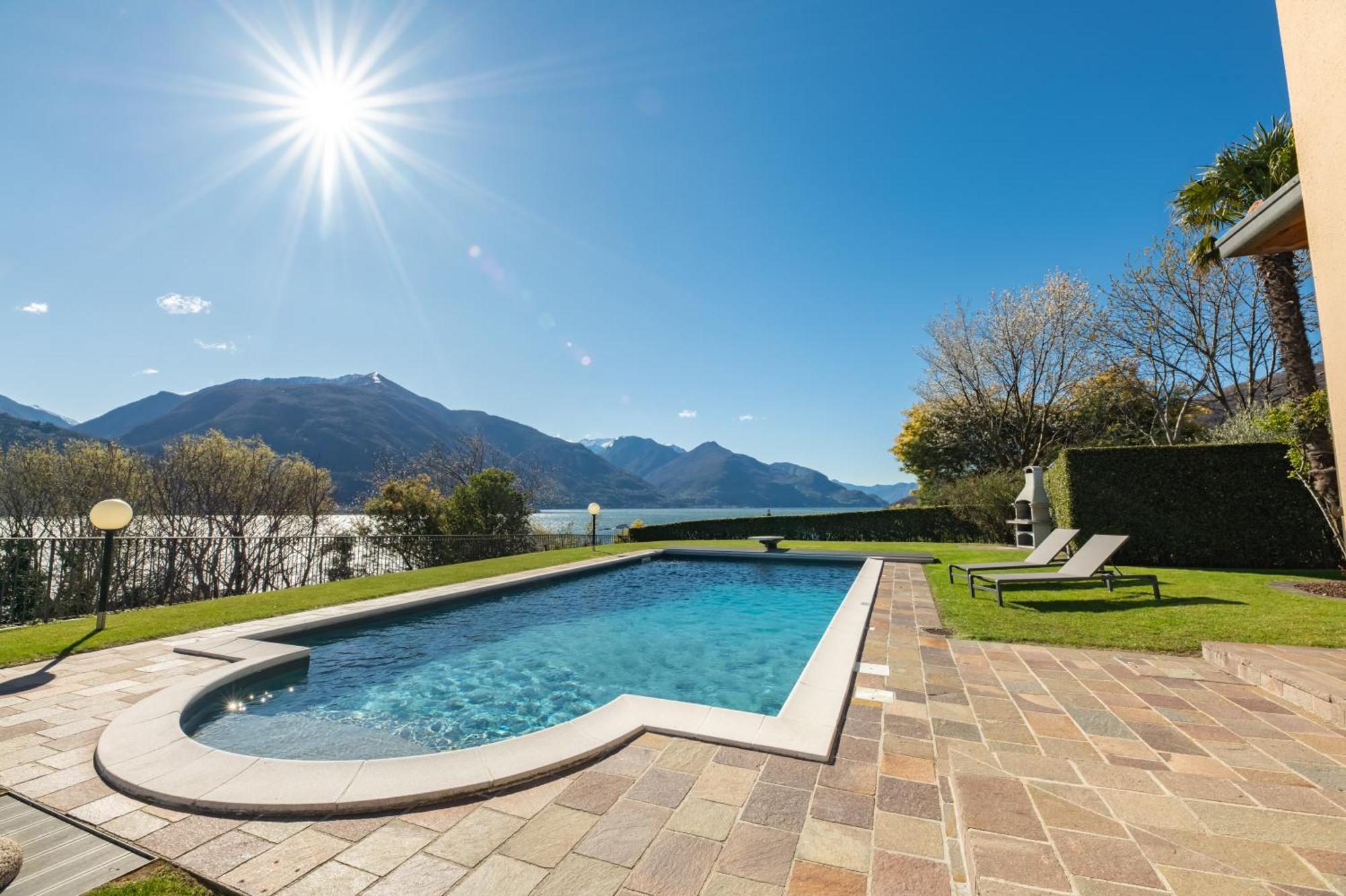 Villa Principessa - Stunning Villa With Panoramic Lake Como Views Cremia Exterior foto